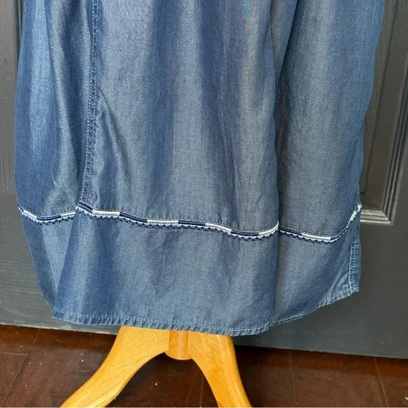 Marks & Spencer Collection Embroidered MIDI Dress 10 - Picture 2 of 15